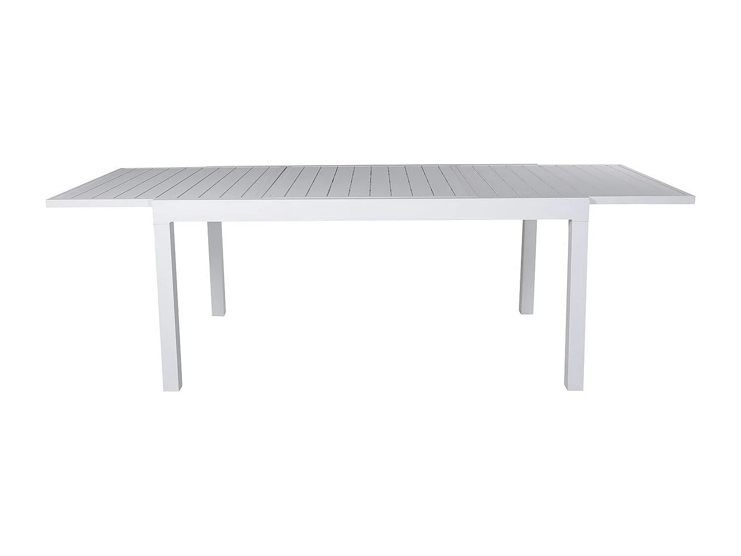 Table de Jardin Extensible "Marbella" 160-240cm Blanc