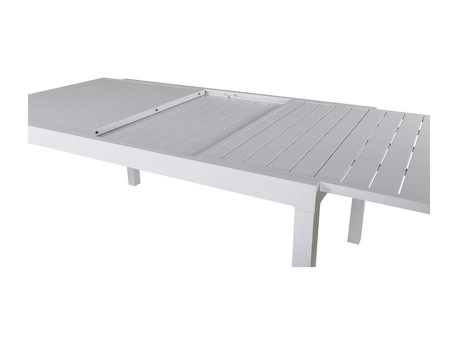 Table de Jardin Extensible "Marbella" 160-240cm Blanc