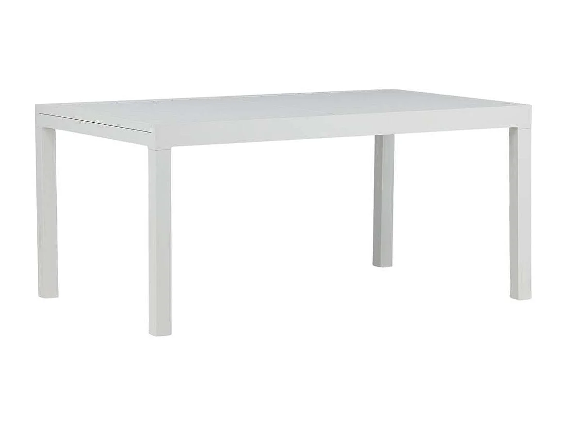 Table de Jardin Extensible "Marbella" 160-240cm Blanc