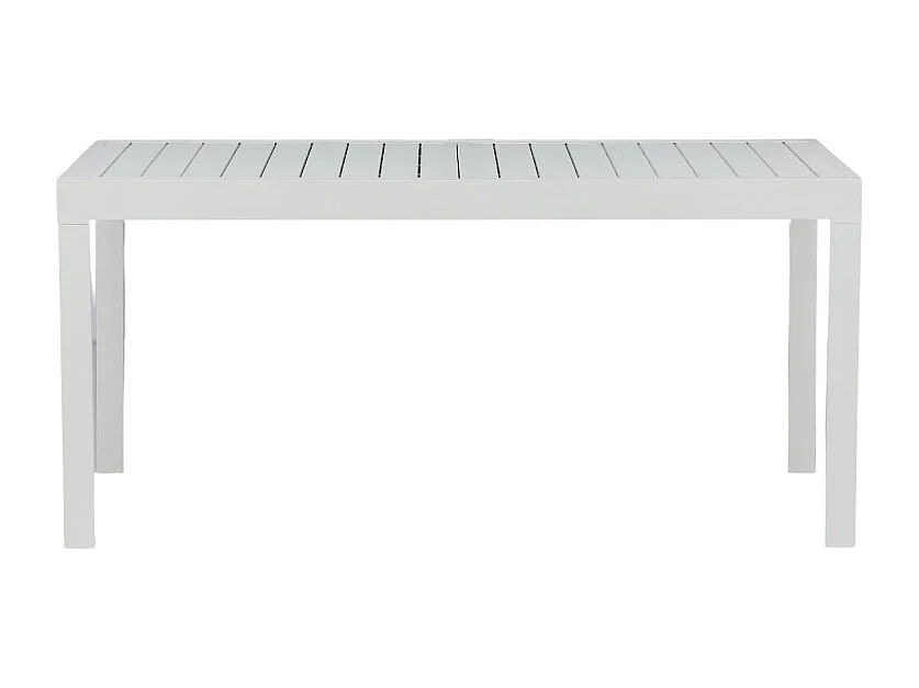 Table de Jardin Extensible "Marbella" 160-240cm Blanc