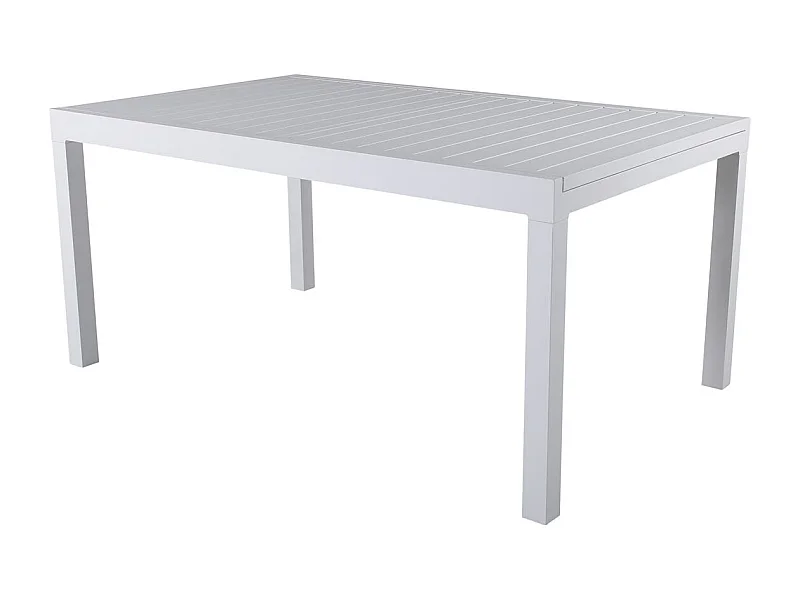 Table de Jardin Extensible "Marbella" 160-240cm Blanc