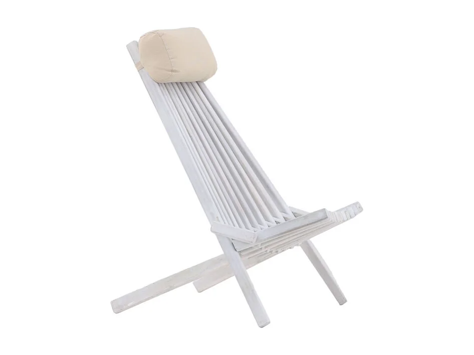 Fauteuil de Jardin Design "Maja" 79cm Blanc