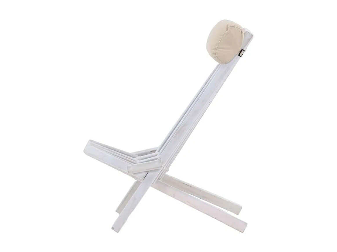 Fauteuil de Jardin Design "Maja" 79cm Blanc