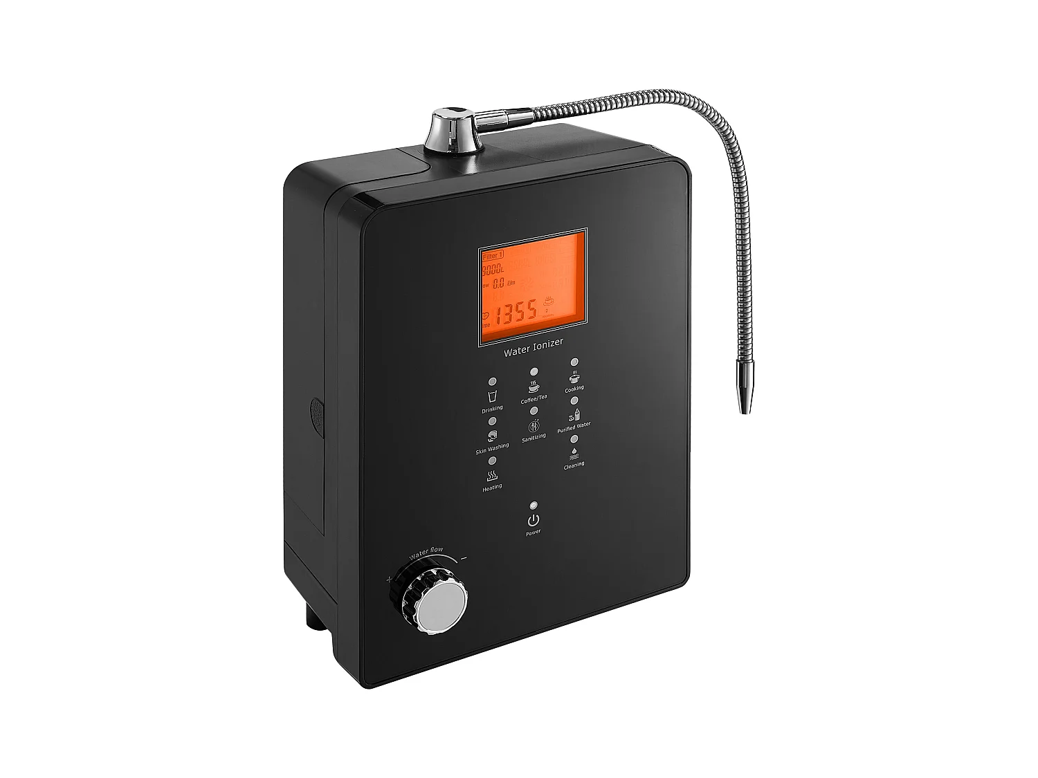 Machine de Purification d'Eau Alcaline Ioniseur SucceBuy, PH3-11.2, 9000L, LCD à Commande Tactile