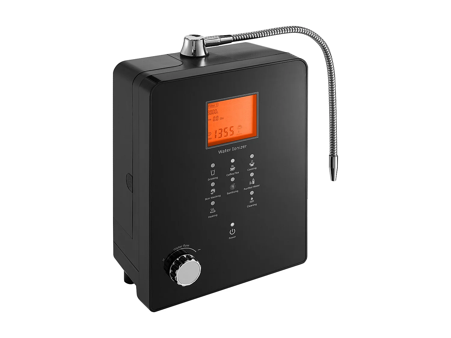 Machine de Purification d'Eau Alcaline Ioniseur SucceBuy, PH3-11.2, 9000L, LCD à Commande Tactile