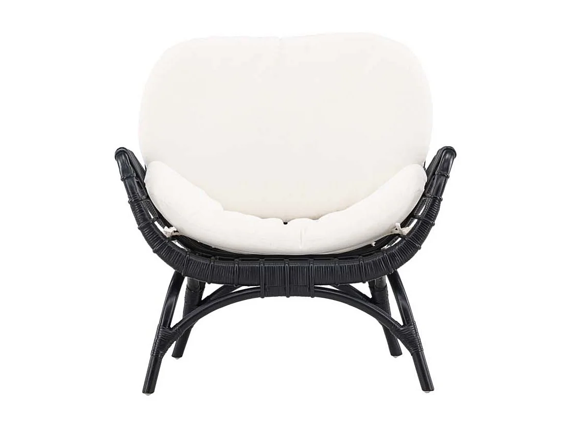 Fauteuil de Jardin "Moana" 80cm Noir