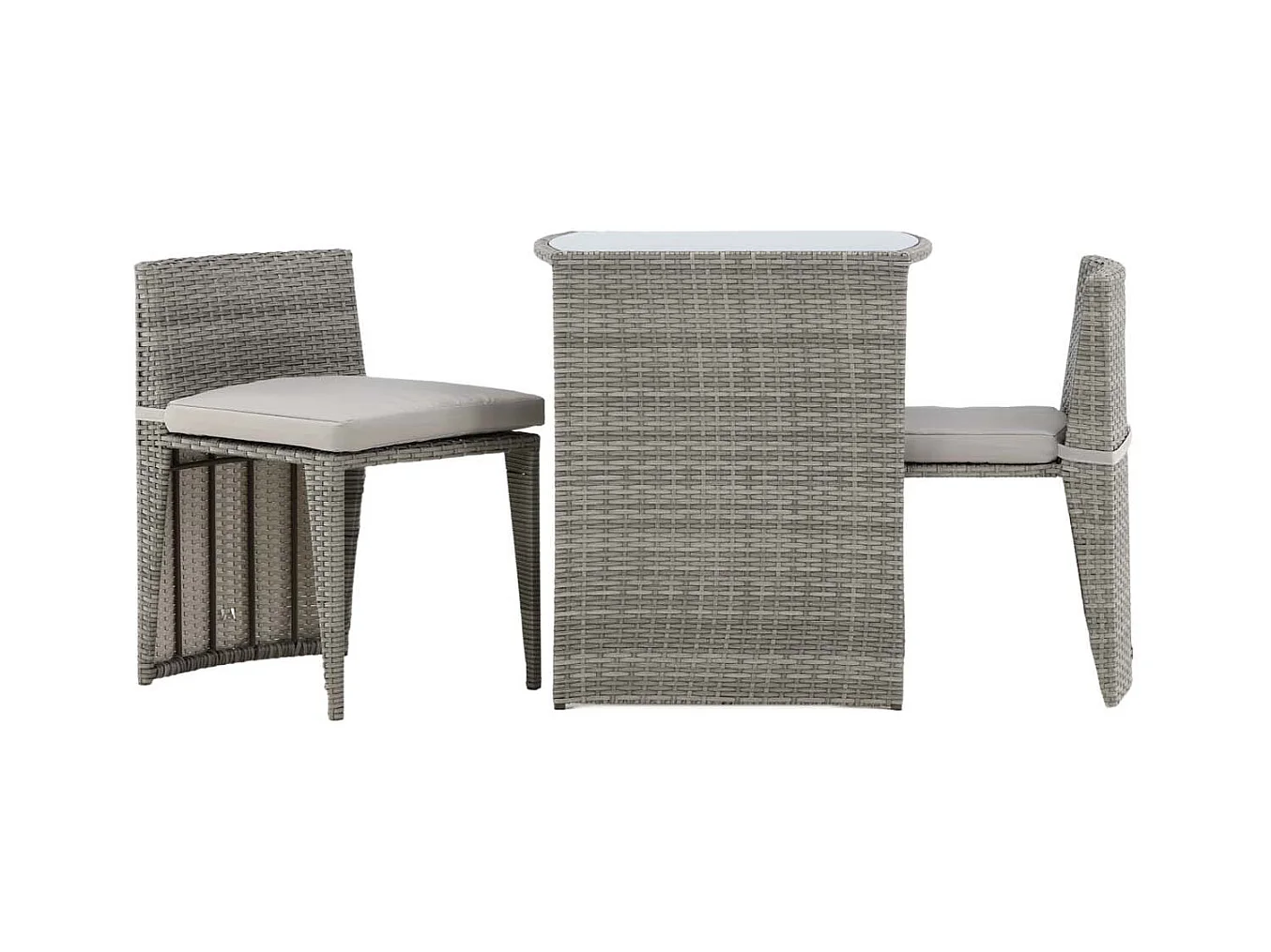 Savanna ensemble de salon ensembles 3 parties gris.