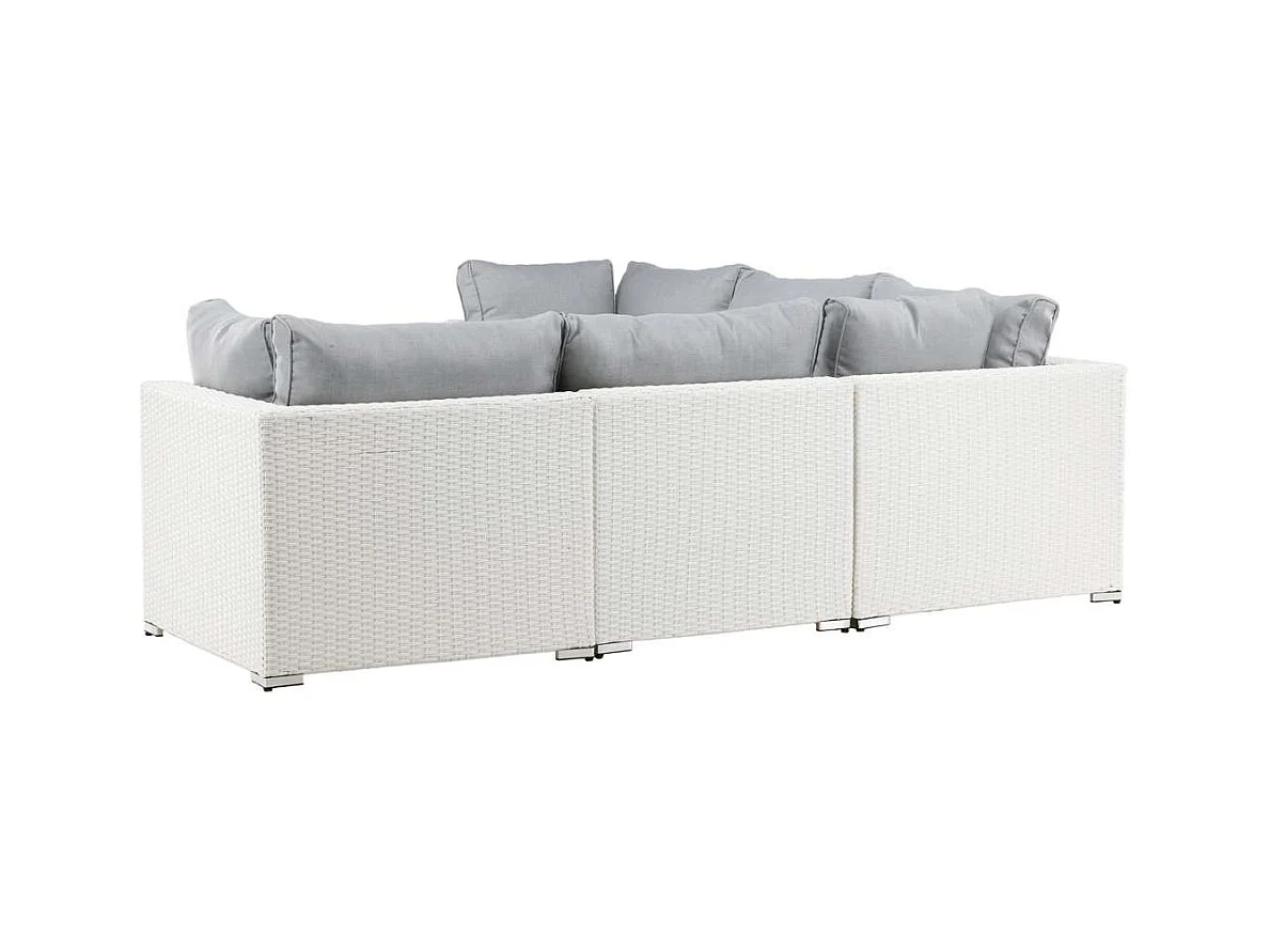 Amazon loungeset 2 delen grijs,wit.