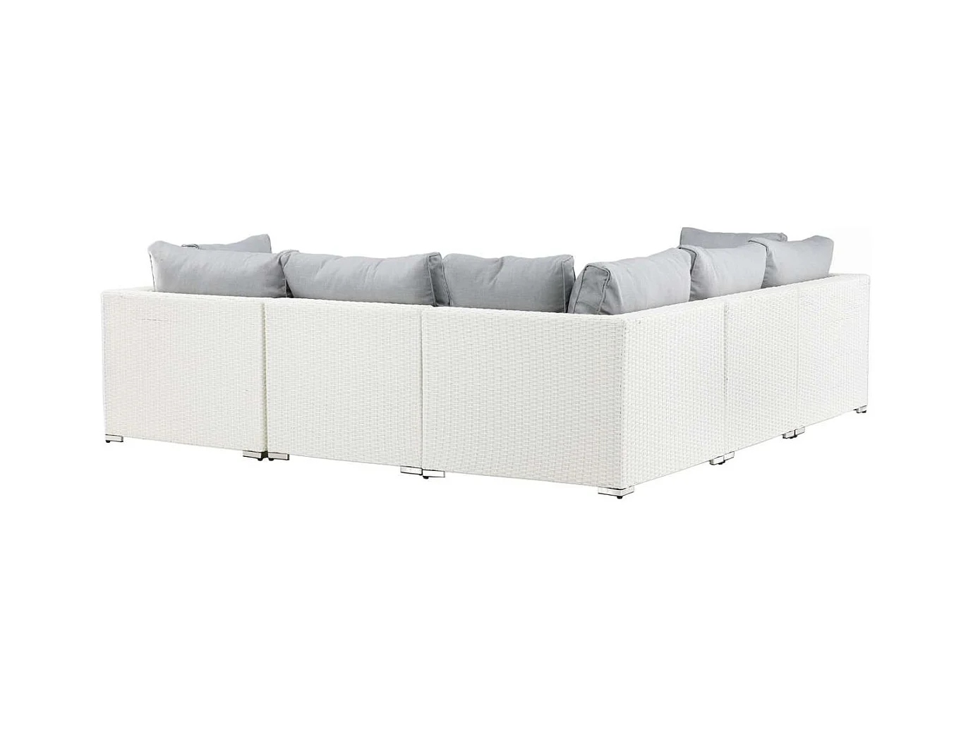 Amazon loungeset 2 delen grijs,wit.