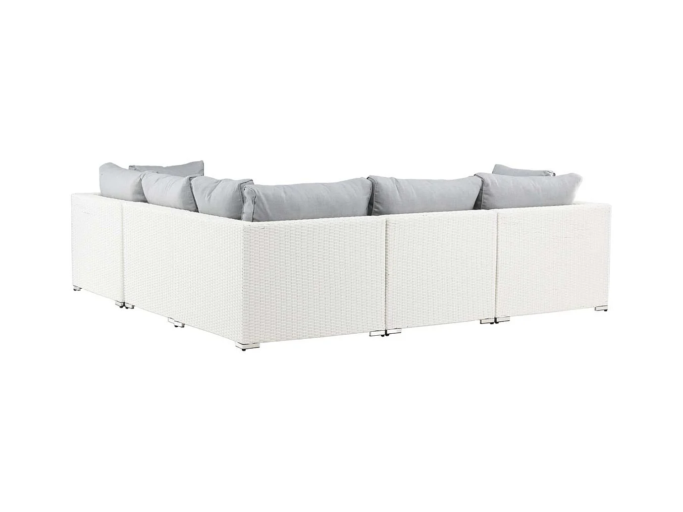 Amazon loungeset 2 delen grijs,wit.