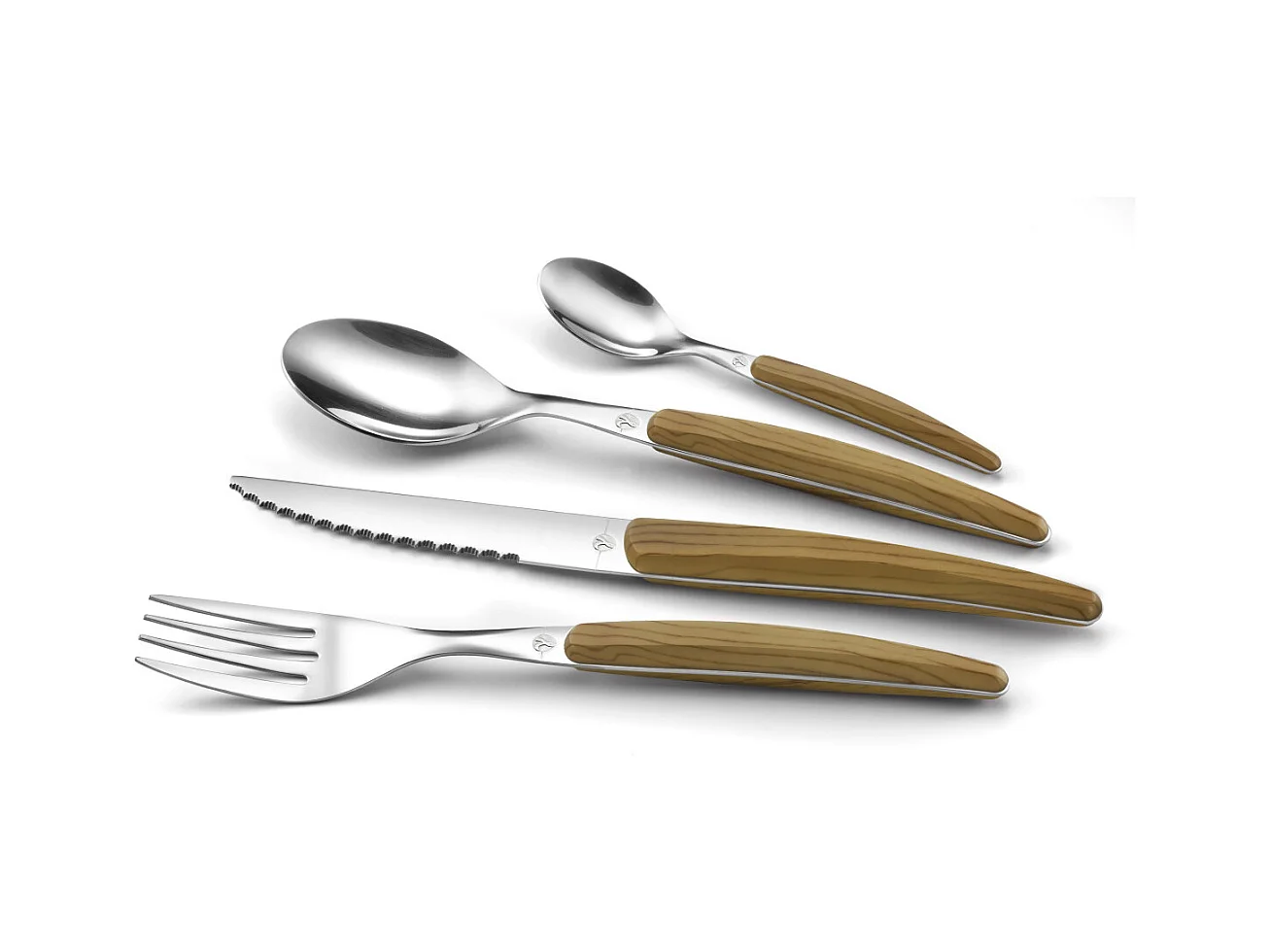 Gamma Nature Bois clair - Coffret 24 pièces