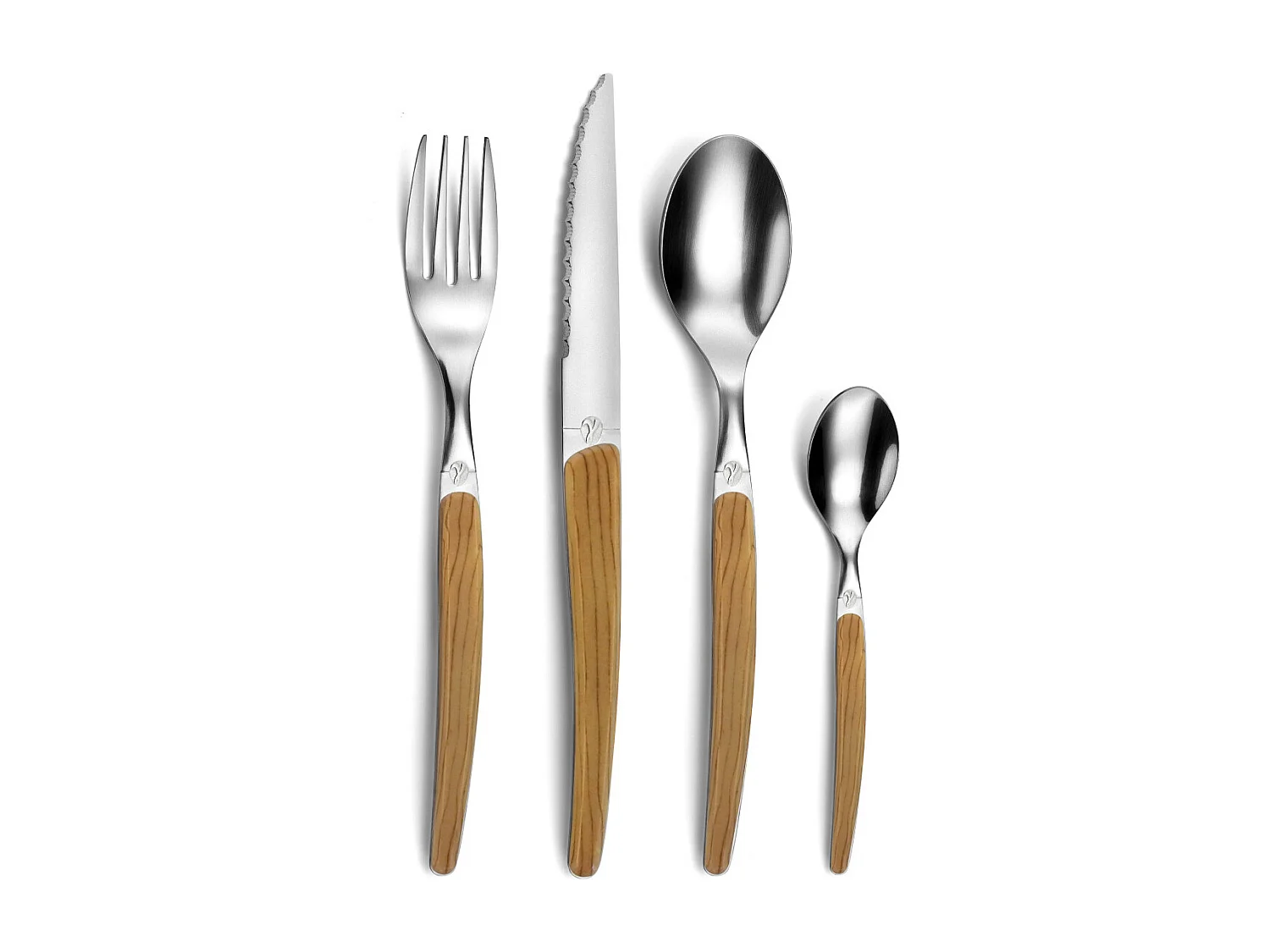 Gamma Nature Bois clair - Coffret 24 pièces