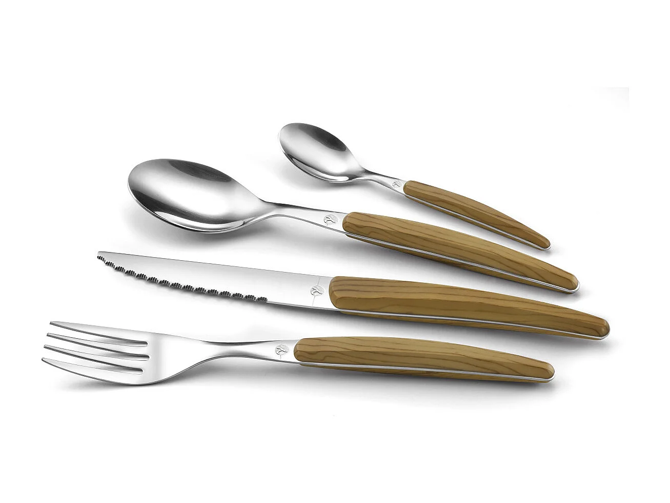 Gamma Nature Bois clair - Coffret 24 pièces