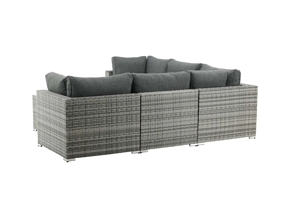 Amazon loungeset 2 delen grijs.