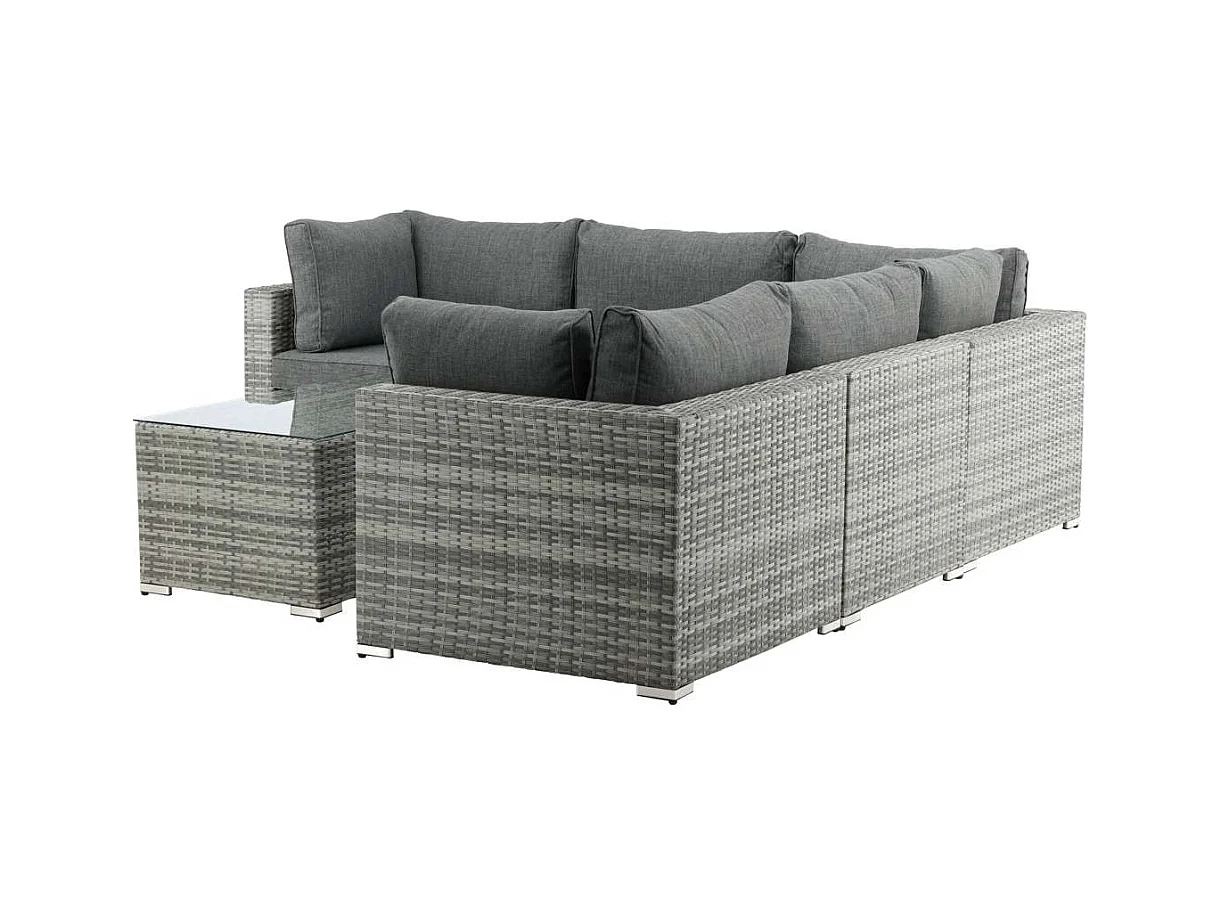 Amazon loungeset 2 delen grijs.