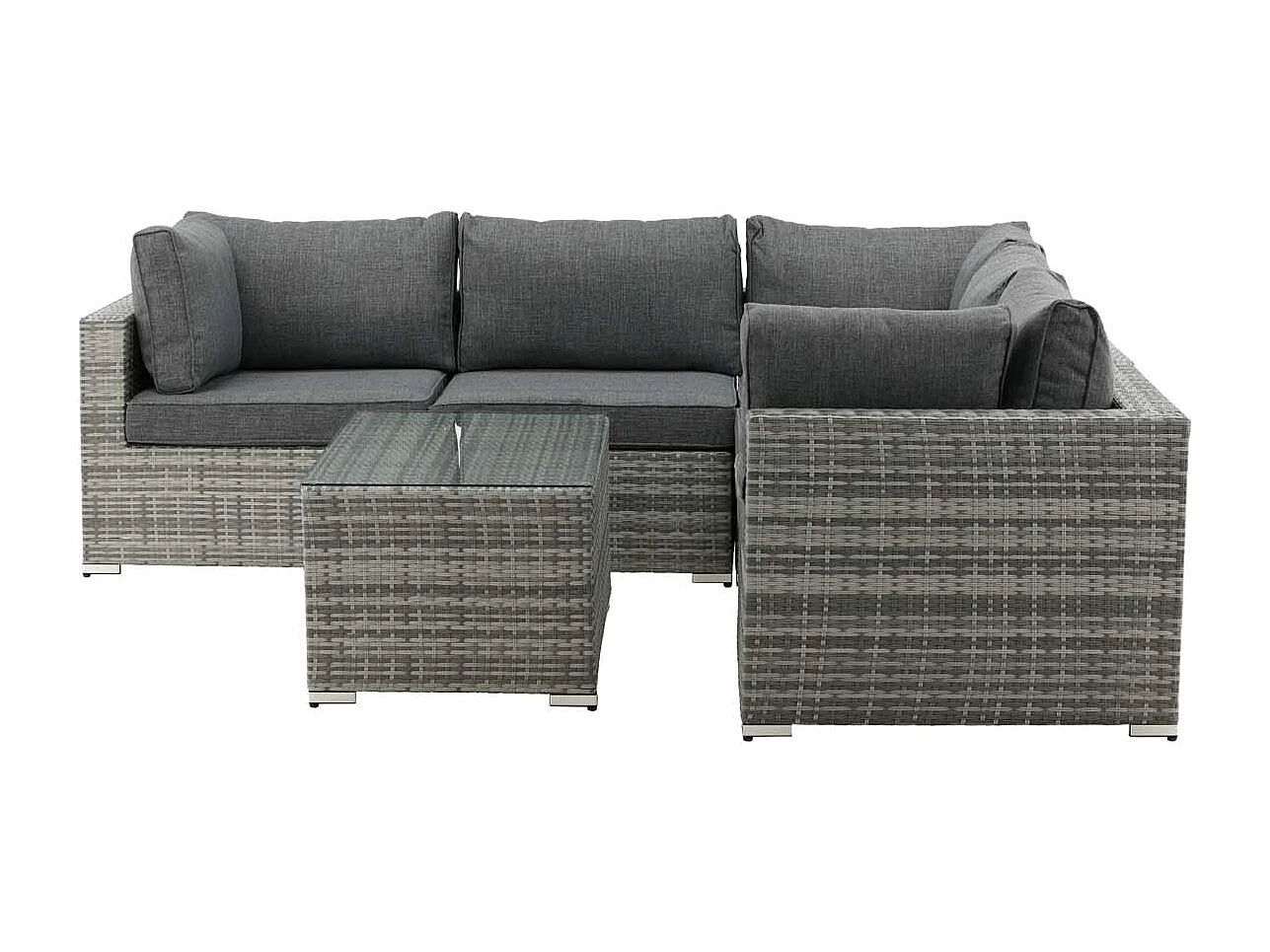 Amazon loungeset 2 delen grijs.