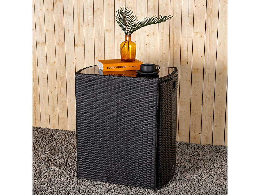 Savanna ensemble de salon ensembles 3 parties noir.