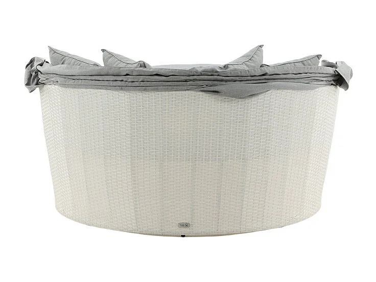 Salon de Jardin "Padova" 153cm Blanc