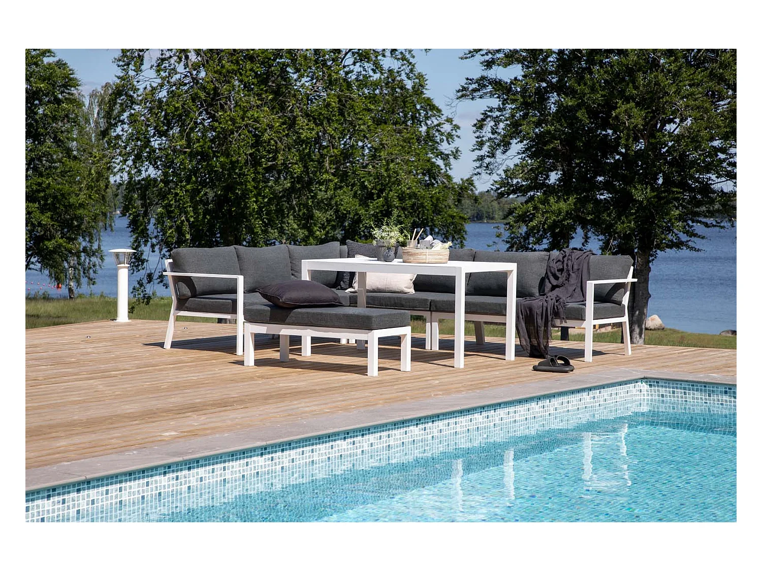 Ramos Corner Sofa Set