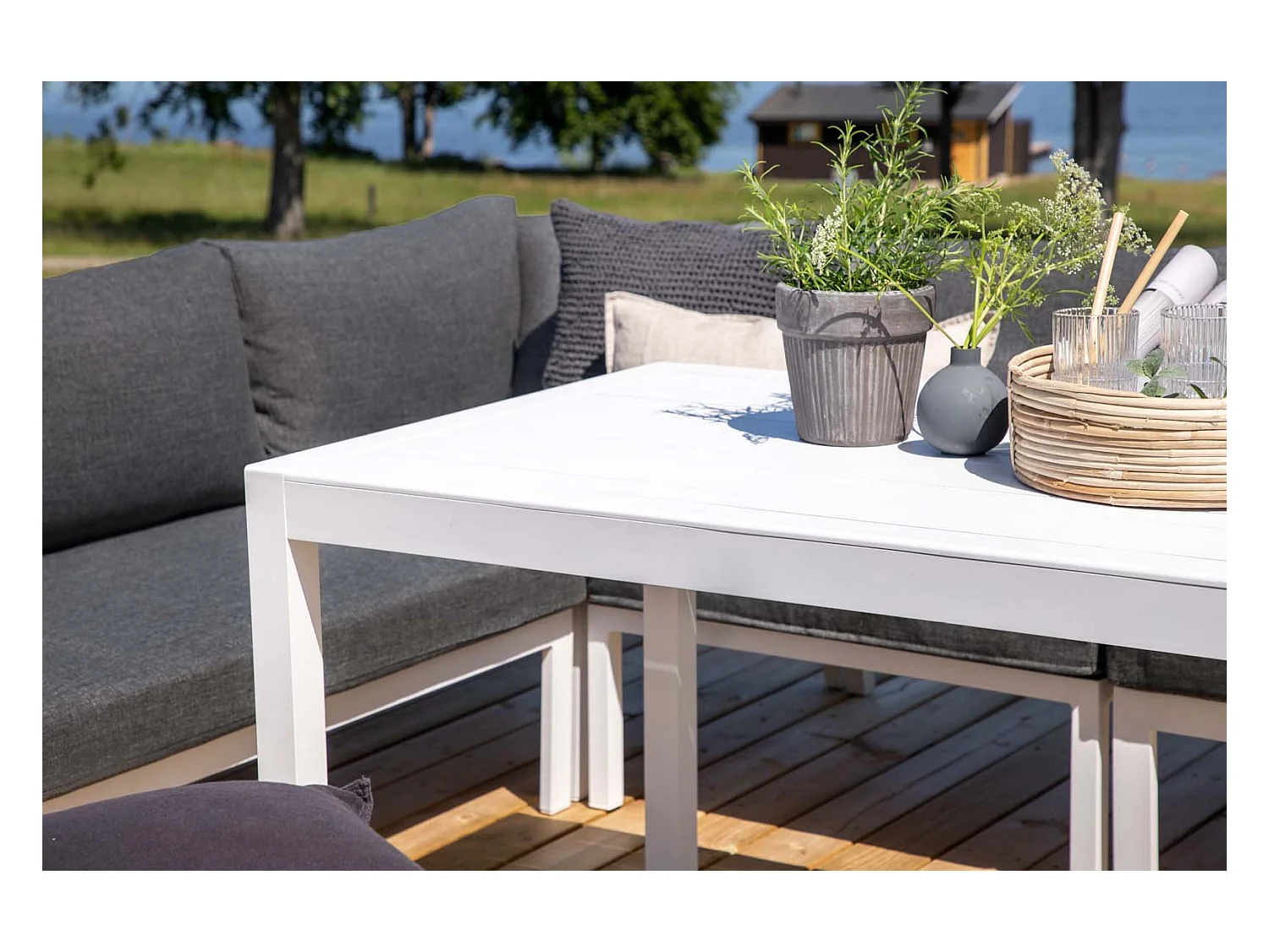 Ramos Corner Sofa Set