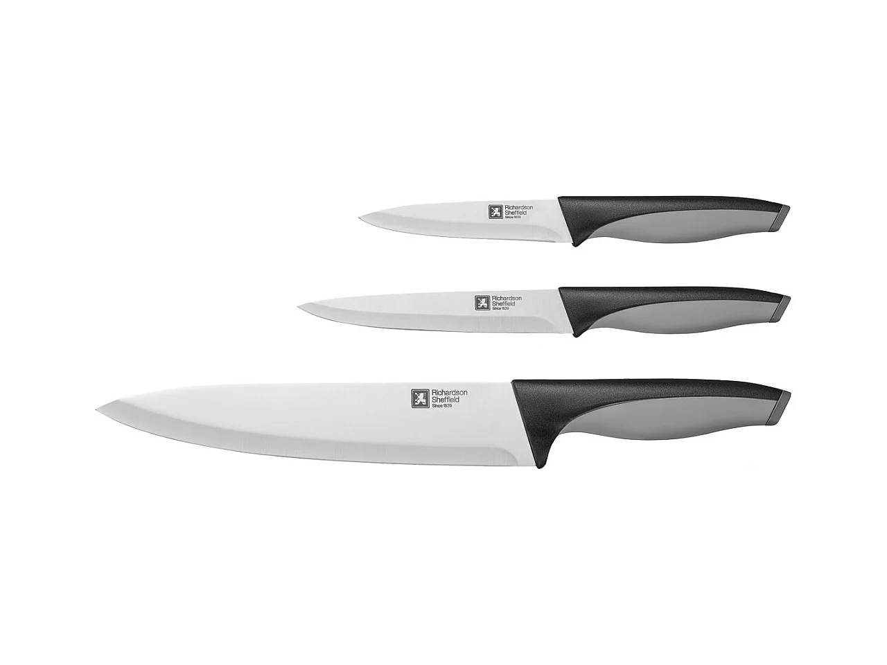 Advantage - Set 3 couteaux de cuisine : office, utile et chef