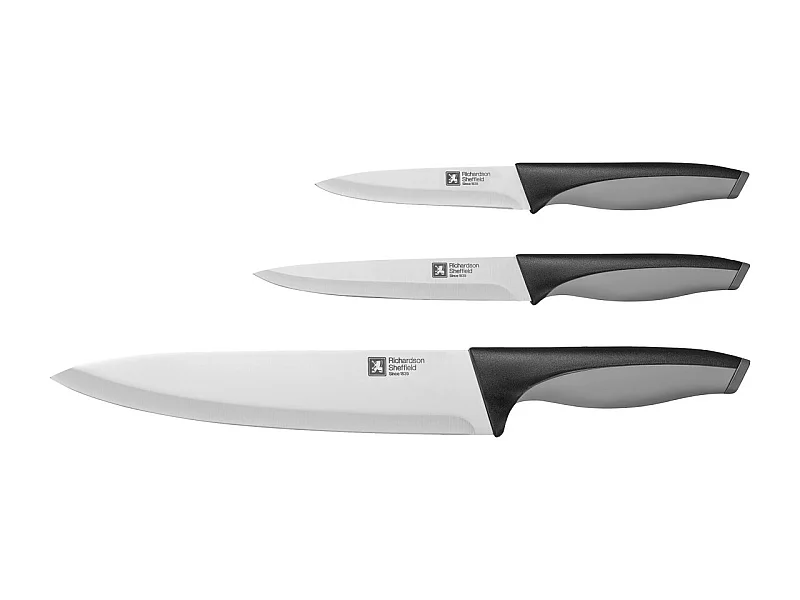 Advantage - Set 3 couteaux de cuisine : office, utile et chef