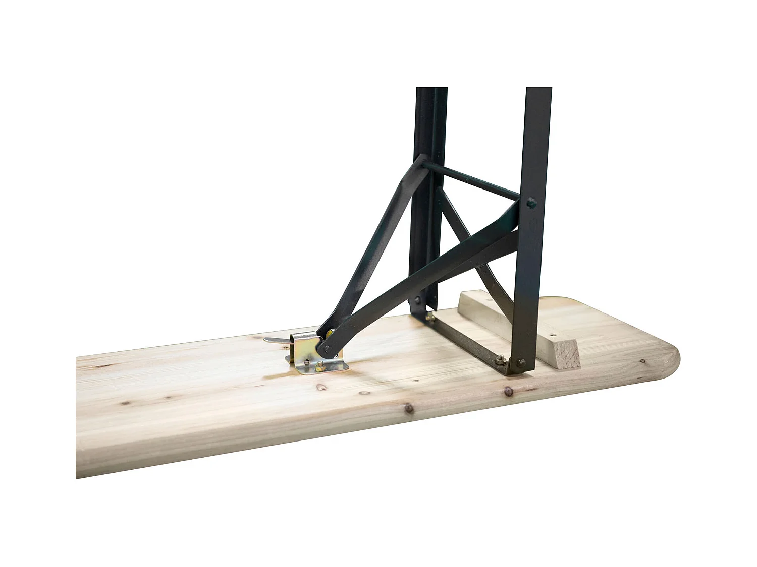 Guniess picknicktafel incl. bankje zwart, natuur.