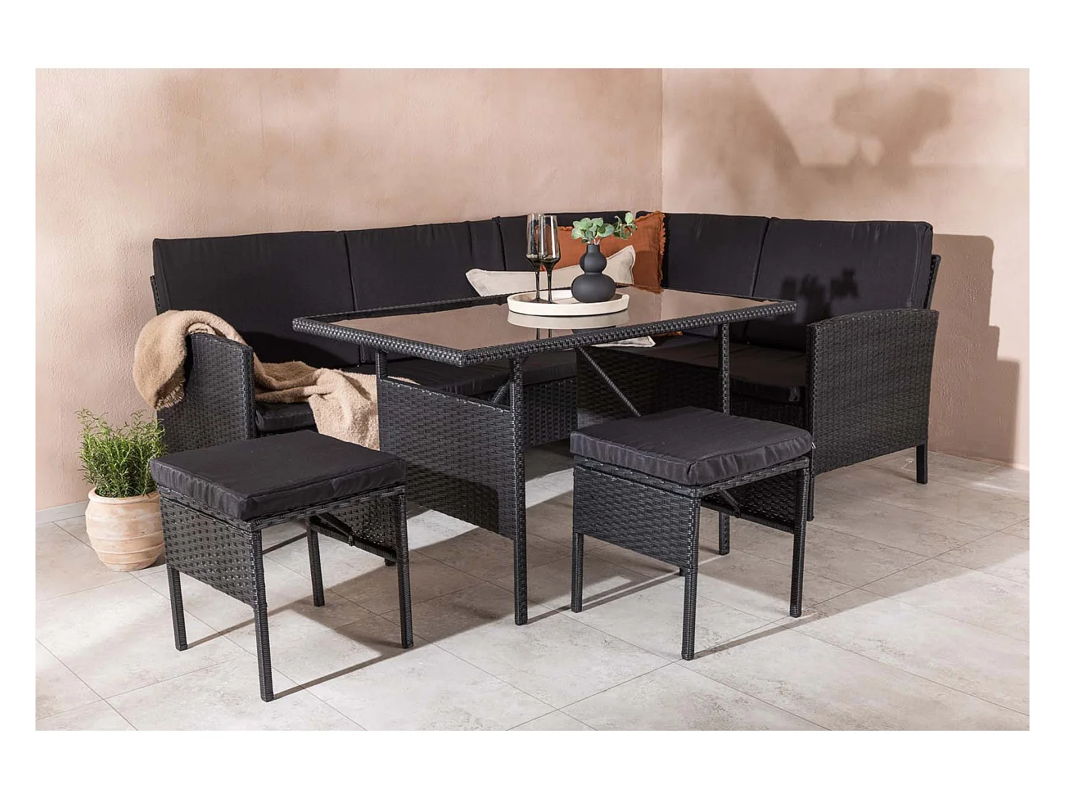 Knock Corner Sofa Set