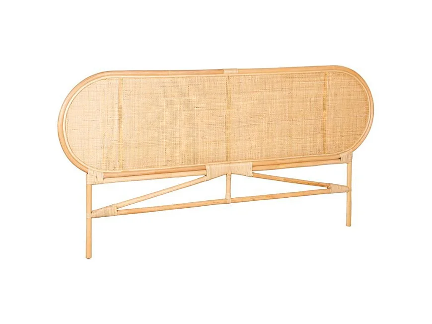 Tête de lit en rotin naturel L 190 cm