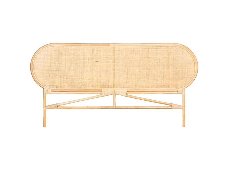 Tête de lit en rotin naturel L 190 cm