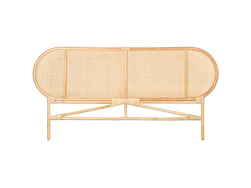 Tête de lit en rotin naturel L 190 cm