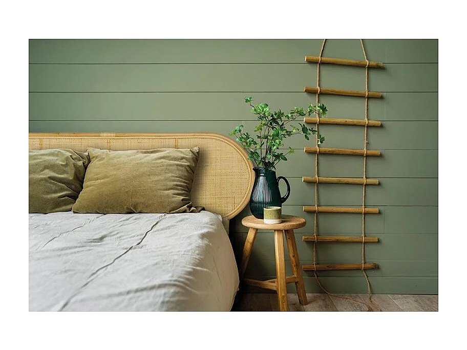 Tête de lit en rotin naturel L 190 cm