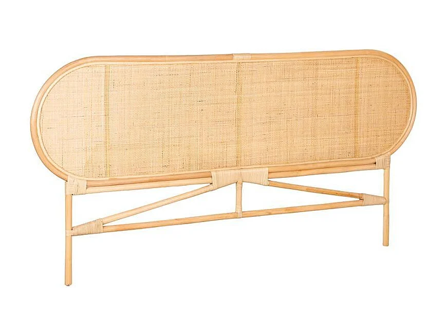 Tête de lit en rotin naturel L 190 cm