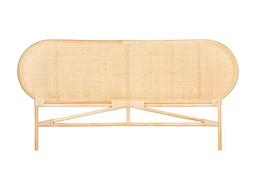 Tête de lit en rotin naturel L 190 cm