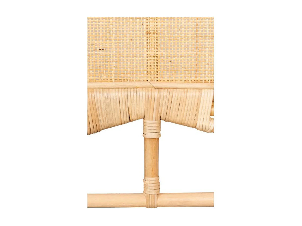 Tête de lit en rotin naturel L 190 cm