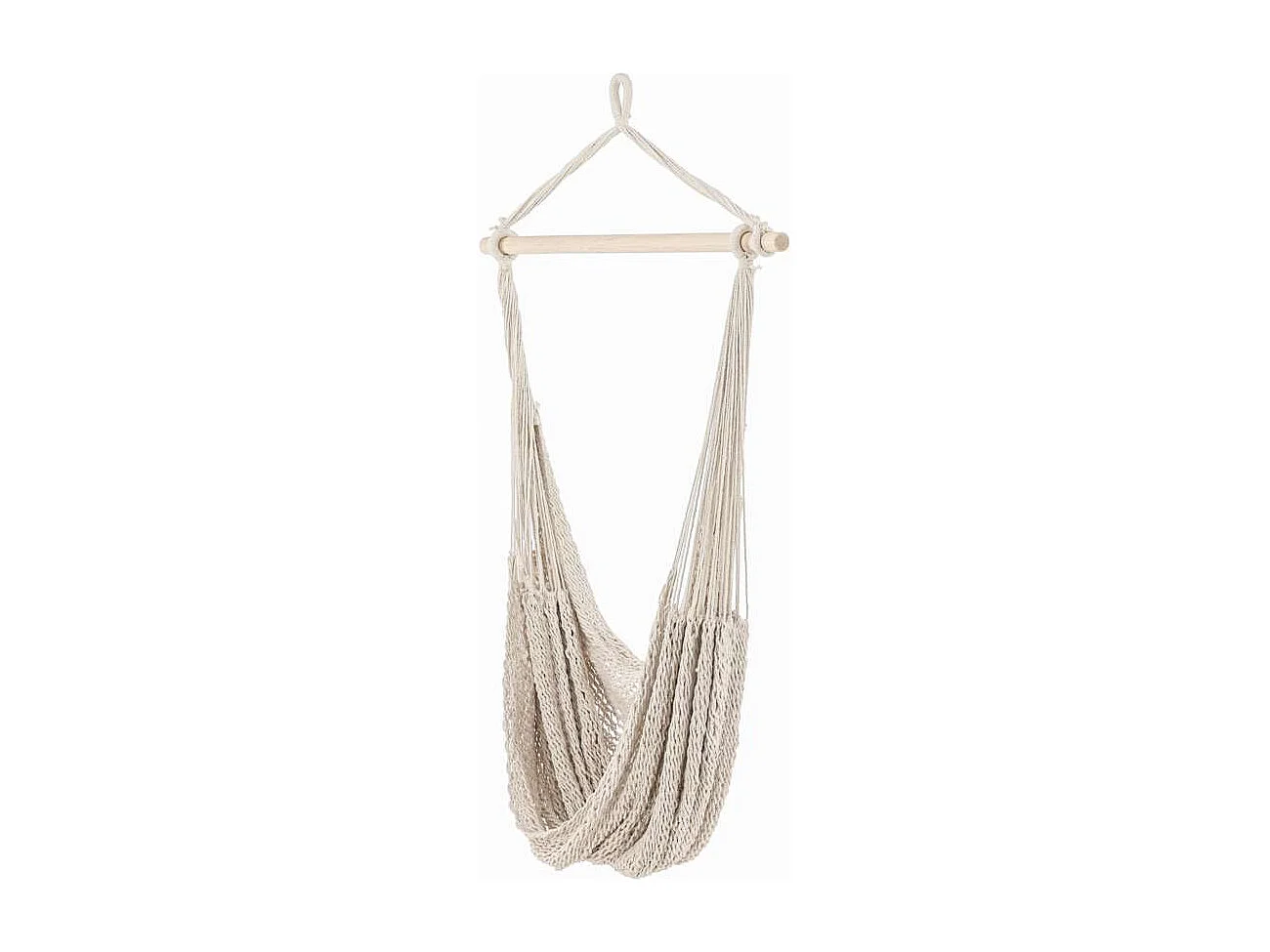 Kalino hangend tuinstoel offwhite.