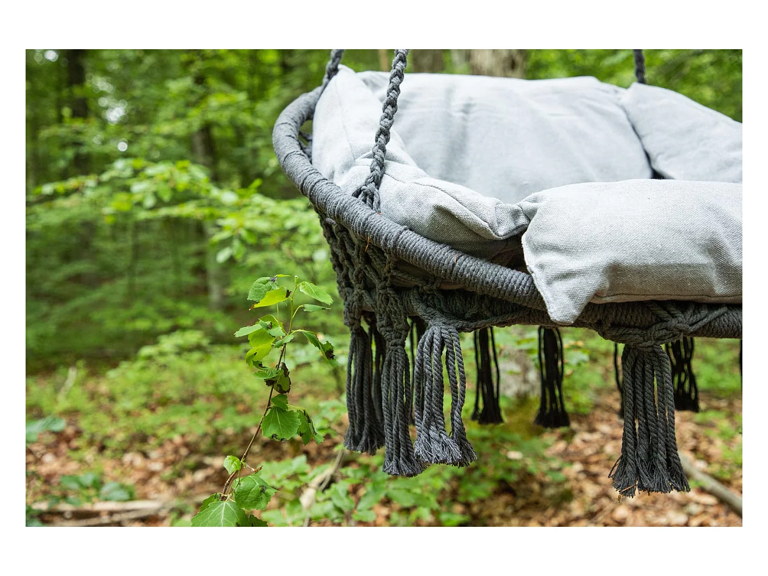 Fauteuil Suspendu "Hamtic" 90cm Gris