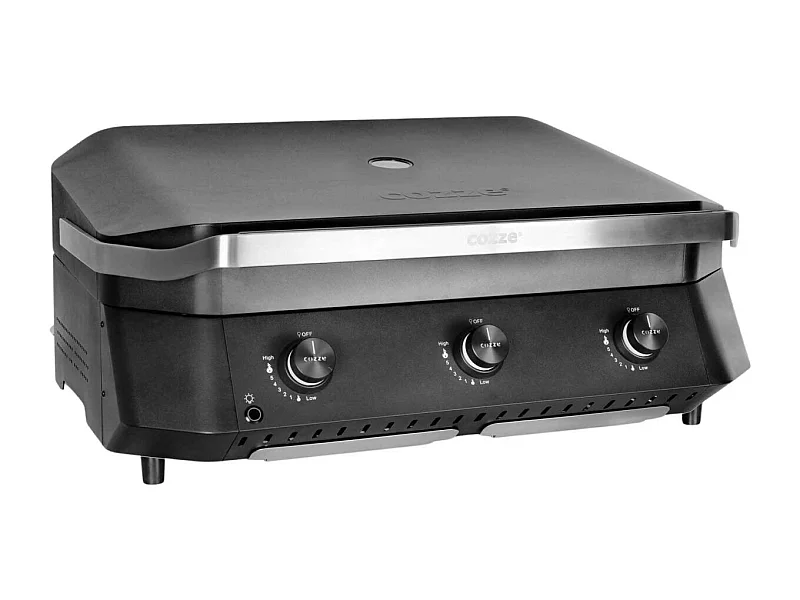 Plancha G800 3 brûleurs 7 kW