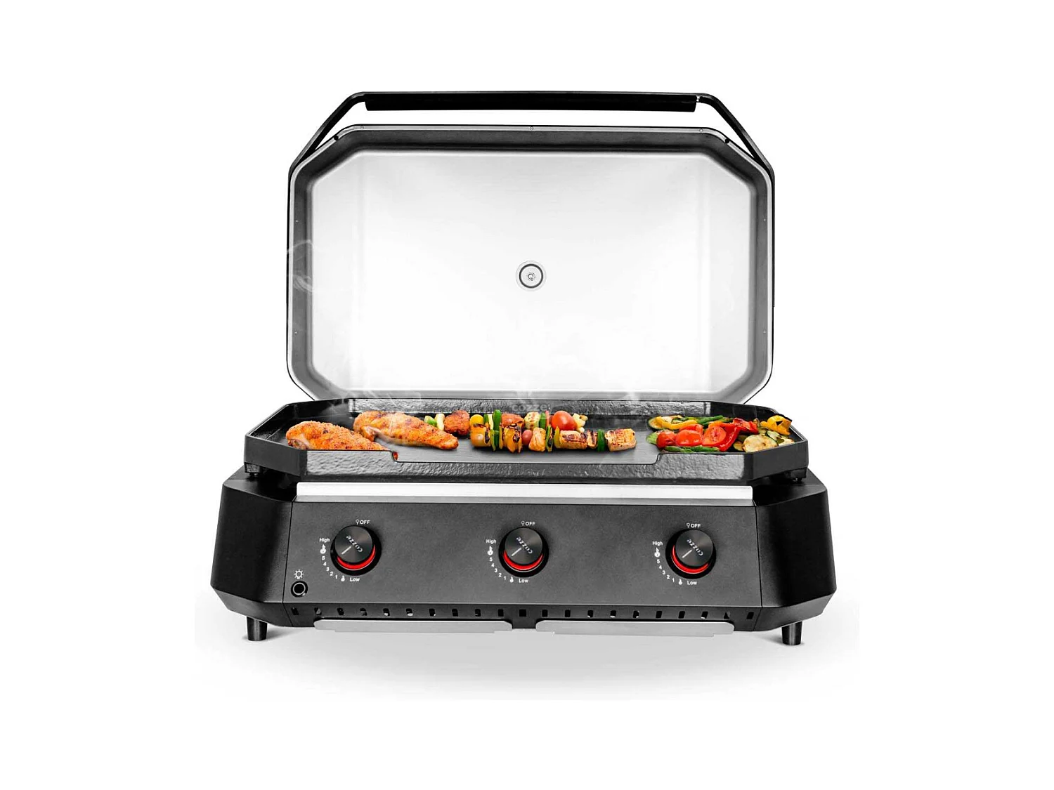 Plancha G800 3 brûleurs 7 kW
