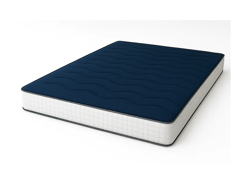 Matratze 120x200 cm (1,5 Plätze) Waterfoam Allergikerfreundlich | Höhe 20 cm | Klasse 1 | Mittelhart | Antibakteriell | Hergestellt in Italien