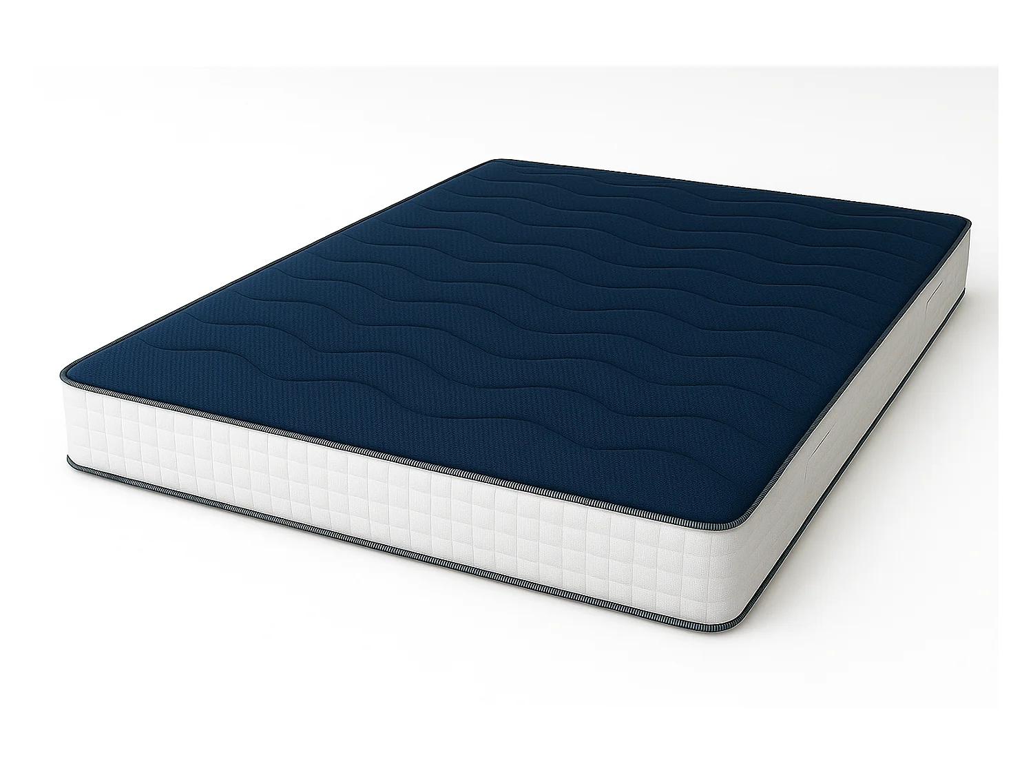 Matelas simple 90x190 cm Waterfoam | Hauteur 20 cm | Classe 1 | Ferme Moyenne | Antibactérien | Fabriqué Italie