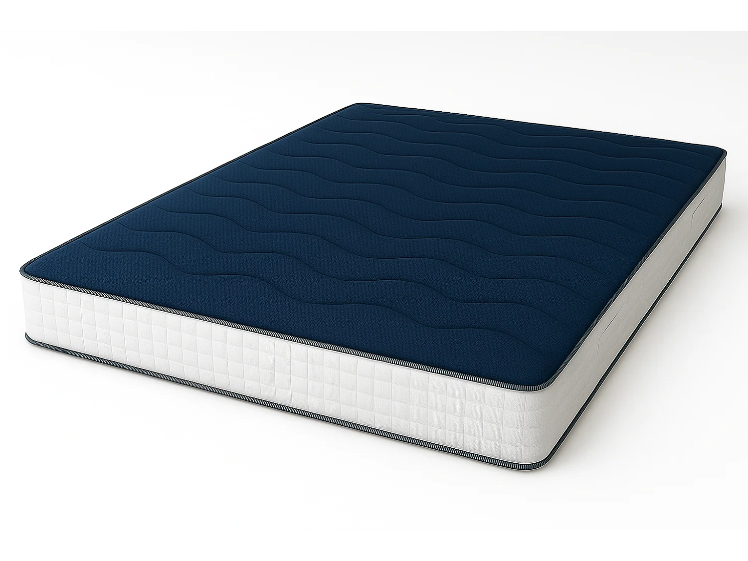 Matelas simple 90x190 cm Waterfoam | Hauteur 20 cm | Classe 1 | Ferme Moyenne | Antibactérien | Fabriqué Italie