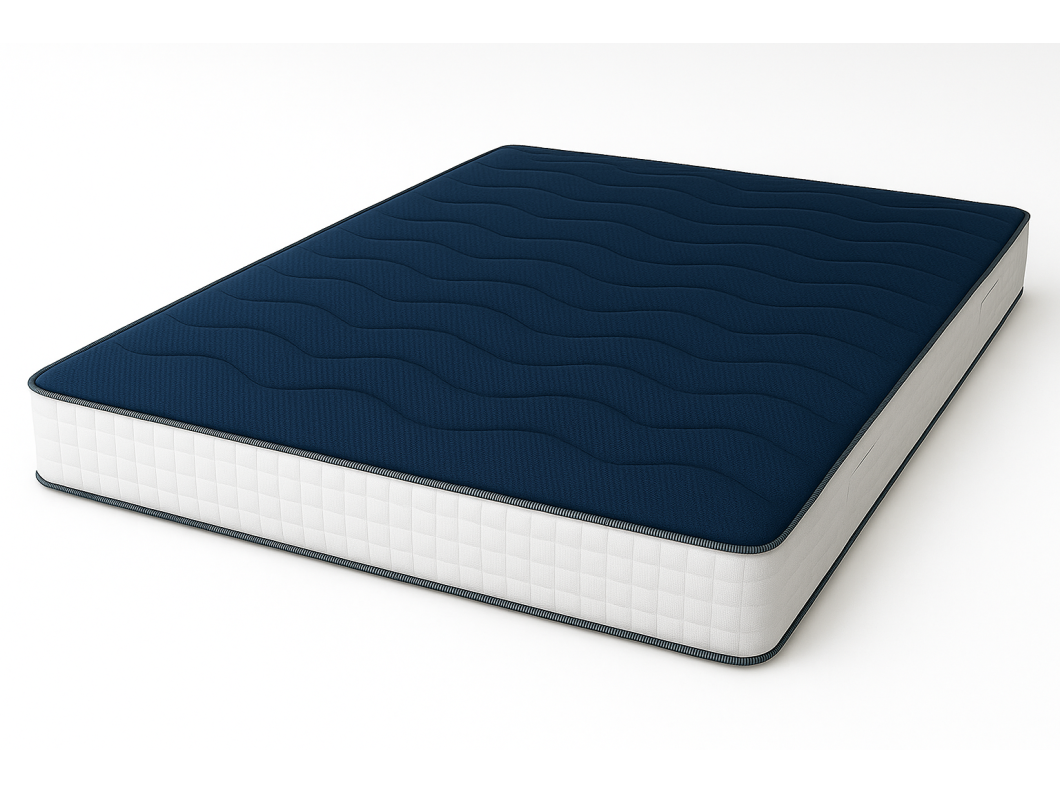 Einzelmatratze 80x190 cm Waterfoam Allergikerfreundlich | Höhe 20 cm | Klasse 1 | Mittelhart | Antibakteriell | Hergestellt in Italien
