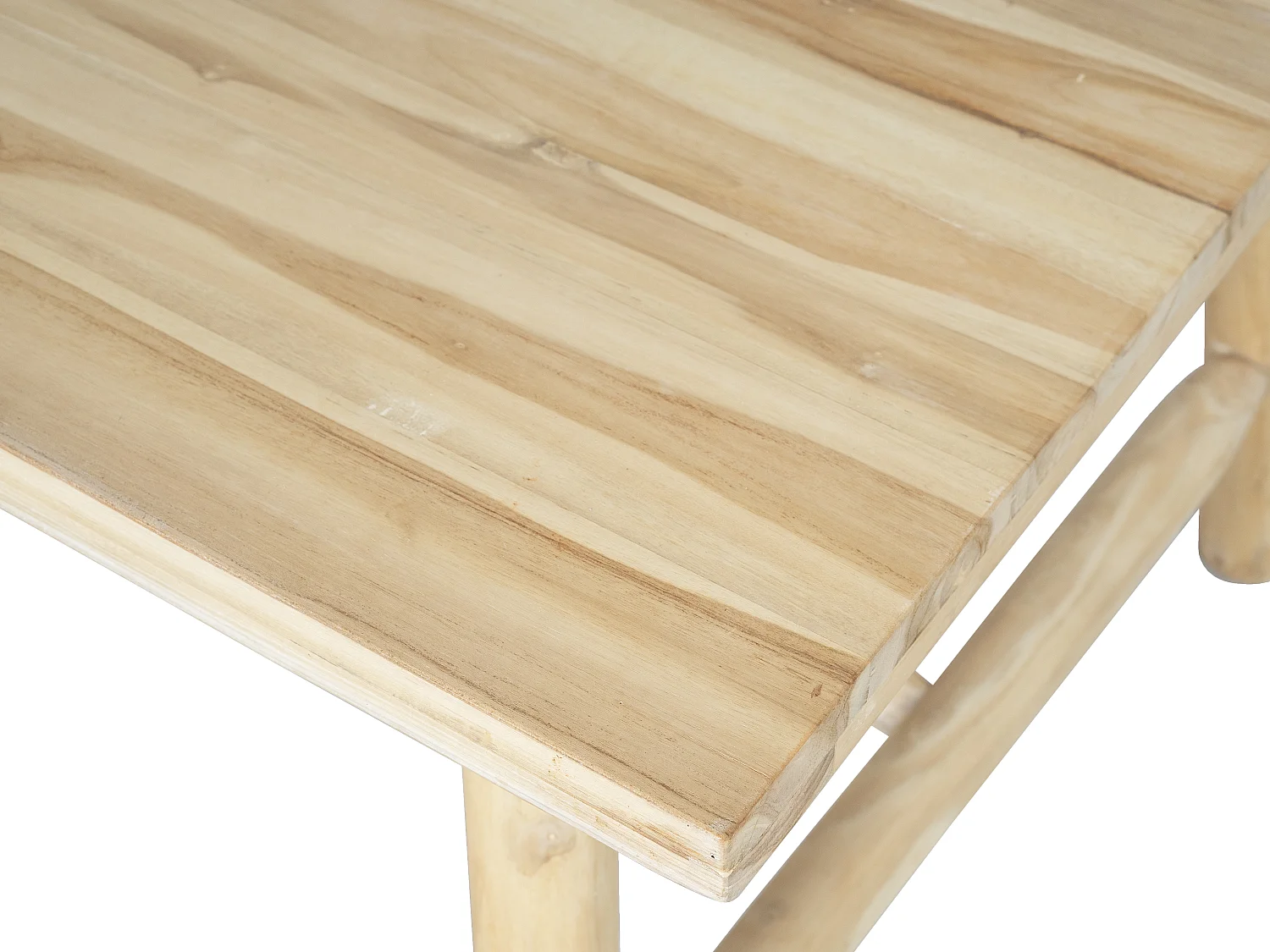 Mesa de jardim C.180 cm em teca - Natural claro - TULUM da MYLIA