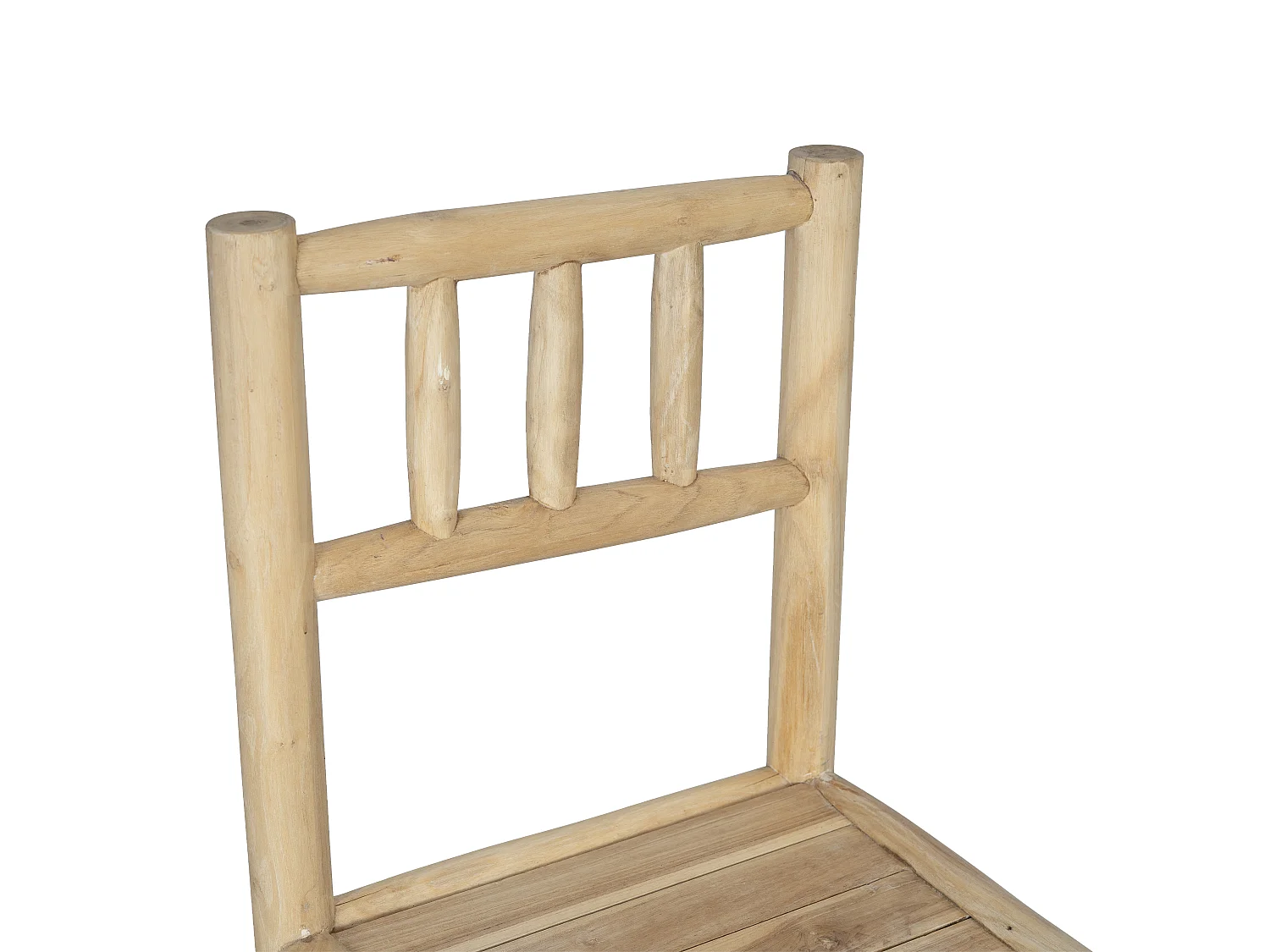 Cadeira de jardim em teca - Natural claro - TULUM da MYLIA