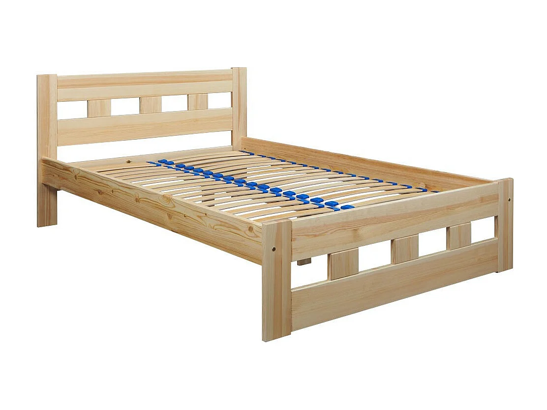 Łóżko 120x200 drewniane Bond, sosnowe