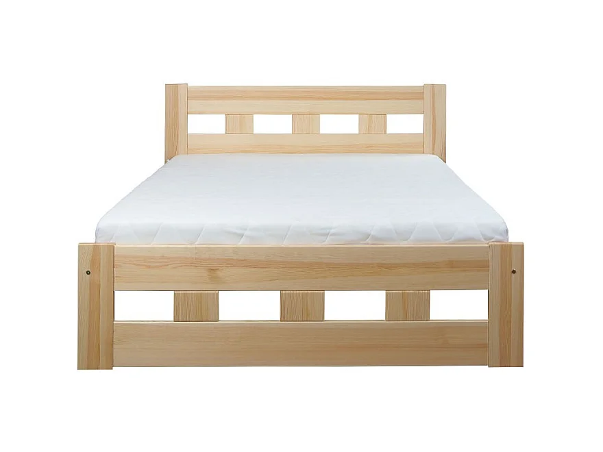 Łóżko 160x200 drewniane Bond, sosnowe