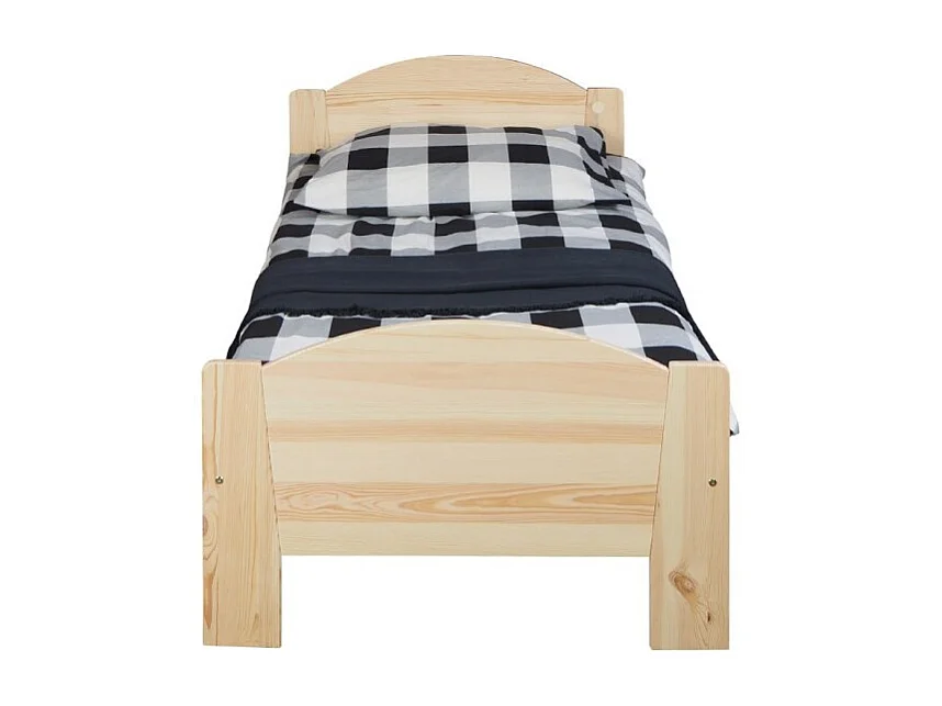 Łóżko 90x200 drewniane Miki, sosnowe
