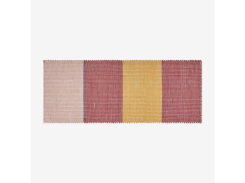 Habitat - Tapis tissé - 75 x 180 cm - Jaune - Design by Floriane Jacques - Cybele