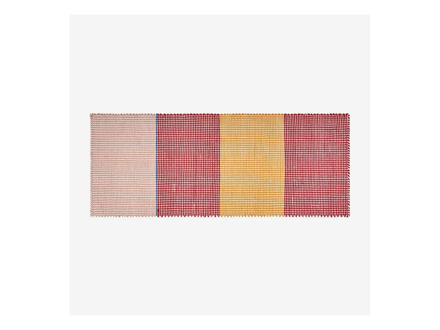 Habitat - Tapis tissé - 75 x 180 cm - Jaune - Design by Floriane Jacques - Cybele